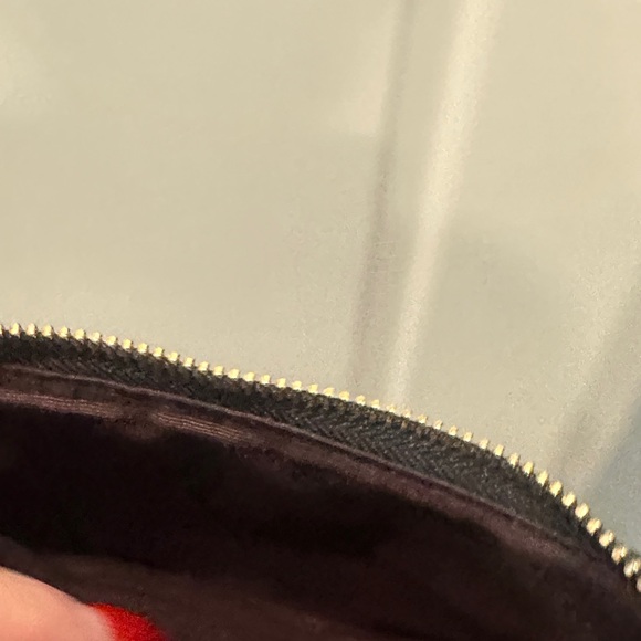 NWOT Coach Black Embossed Teri Shoulder Bag - Picture 11 of 12